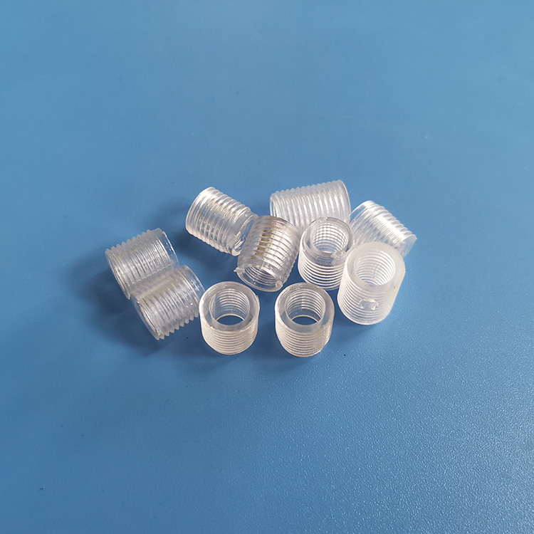  M10*1.0mm空心牙節(jié)PC透明塑料空心螺絲空心全牙螺桿牙節(jié)螺紋管